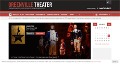 Desktop Screenshot of greenville-theater.com